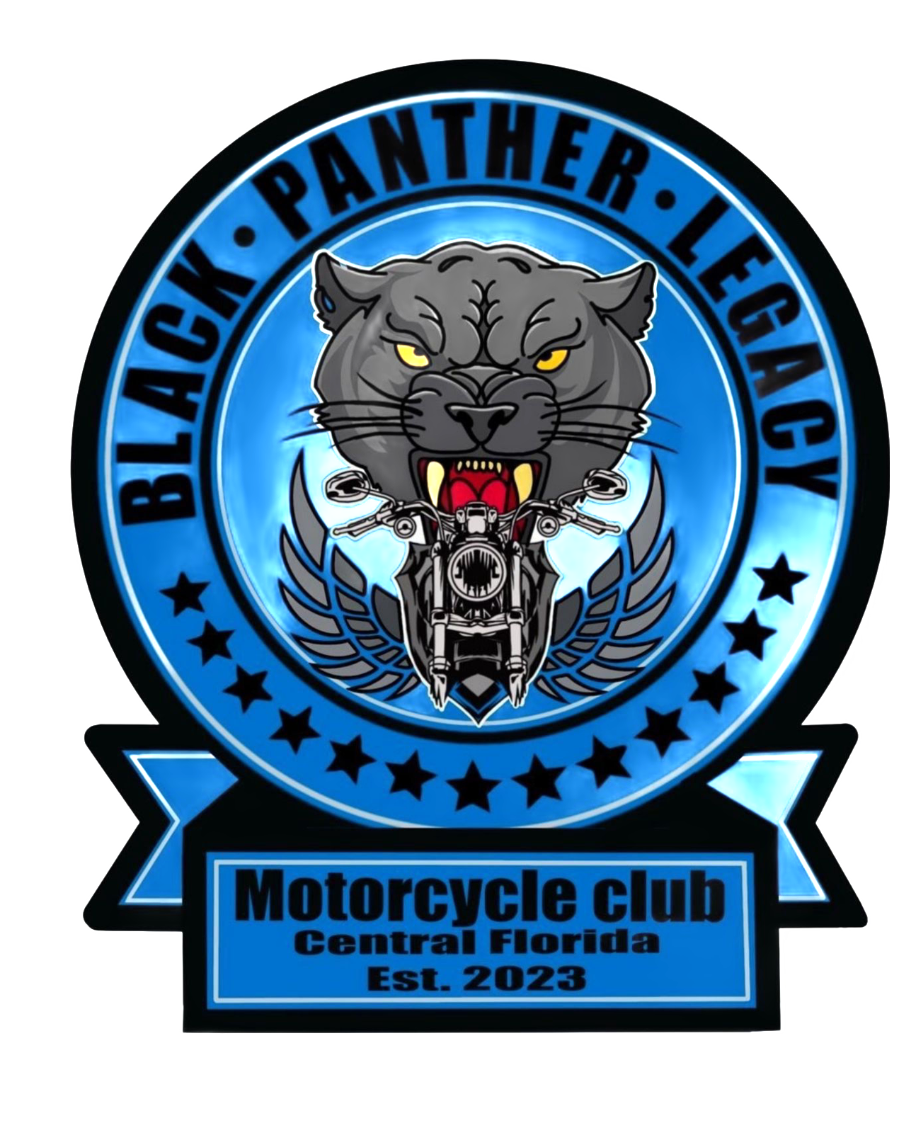 Black Panther Legacy Riders Logo